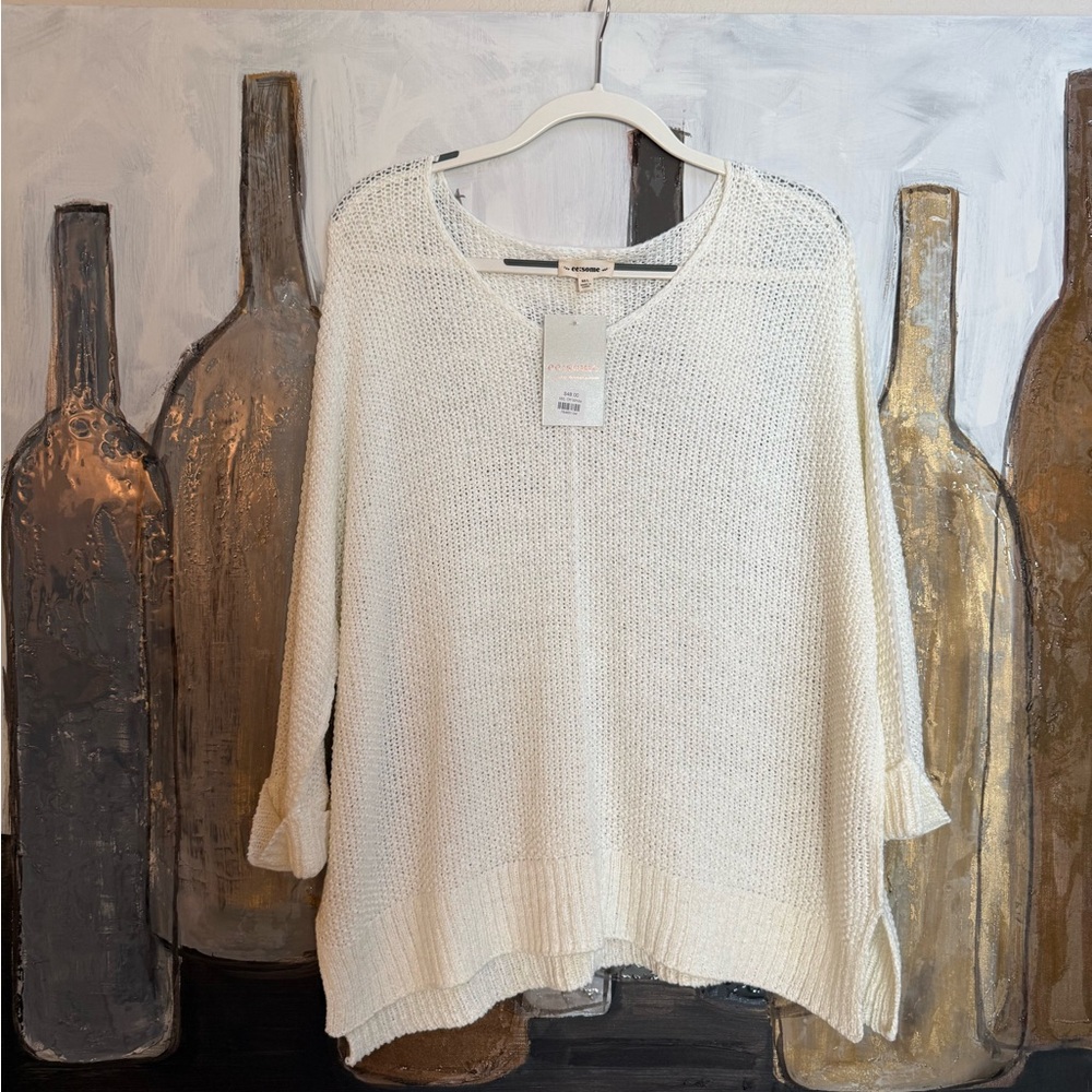 Boutique Women's Cream Sweater